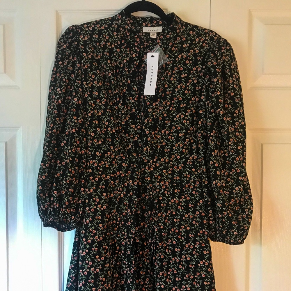 Summer / fall floral dress.